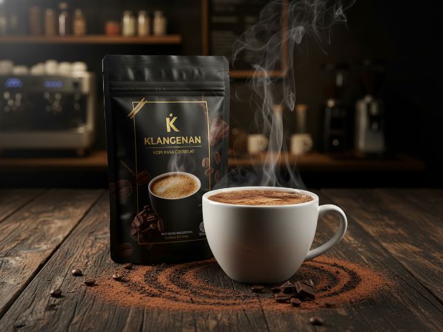 Bpom (90)MD220882000100287 Klangenan Minuman Serbuk Kopi Rasa Cokelat