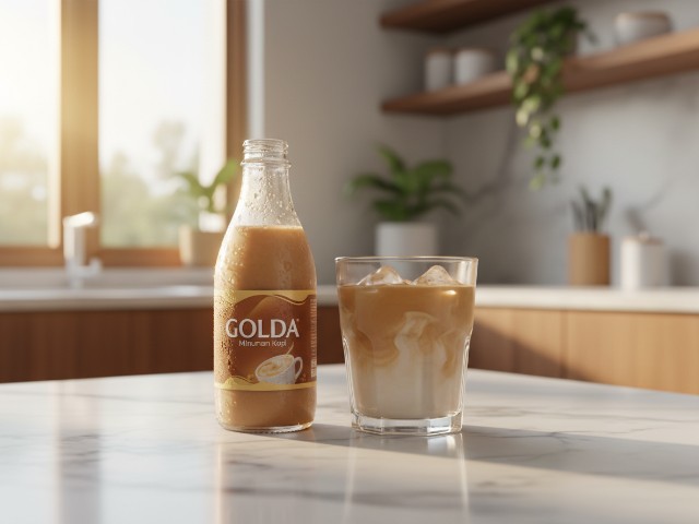 BPOM (90)MD268810071062(91)260714 Golda Minuman Kopi