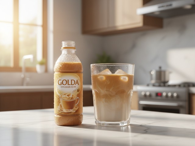 BPOM (90)MD268810071062(91)260714 Golda Minuman Kopi