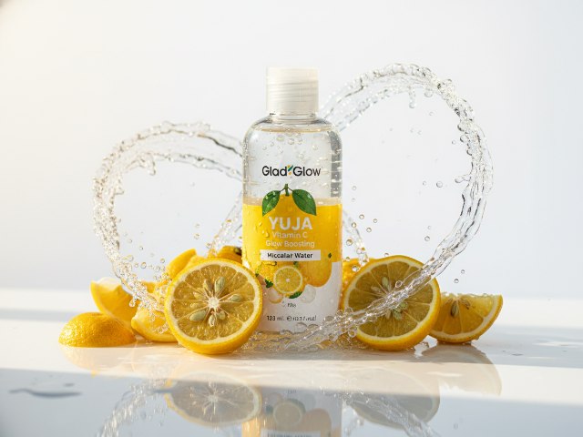 BPOM (90)NA11241201645 Glad2Glow Yuja Vitamin C Glow Boosting Micellar Water