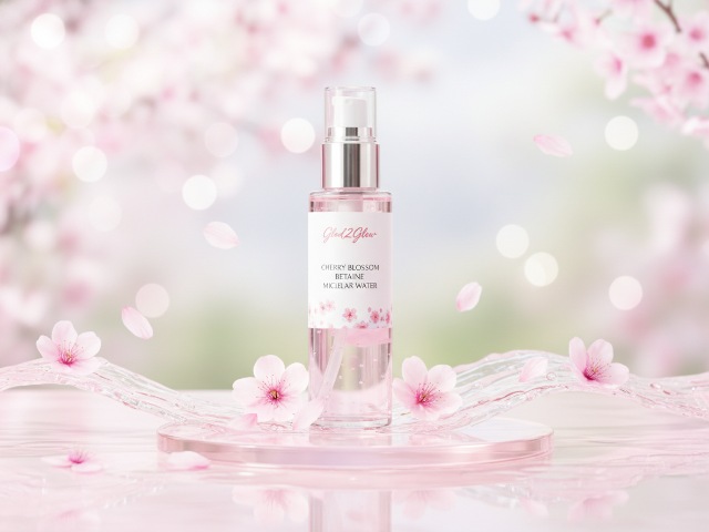 Bpom (90)NA11241201750 Glad2Glow Cherry Blossom Betaine Micellar Water