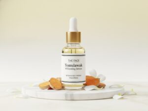 BPOM (90)NA18171900005(91)200106 The Face Temulawak Whitening Serum With Glutathione