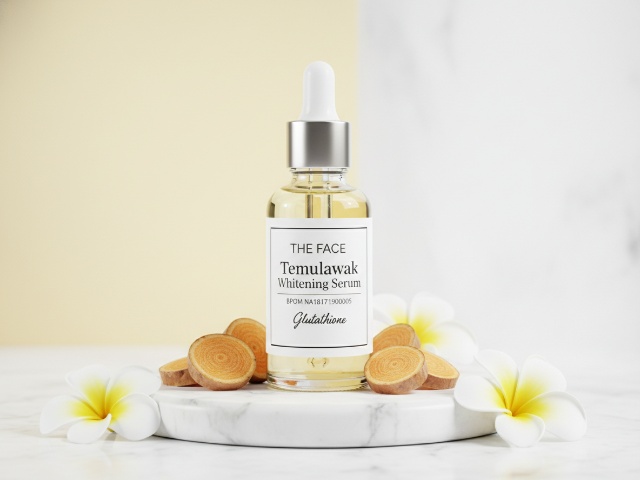 Cek BPOM (90)NA18171900005(91)200106 The Face Temulawak Whitening Serum With Glutathione 1 BPOM (90)NA18171900005(91)200106 The Face Temulawak Whitening Serum With Glutathione