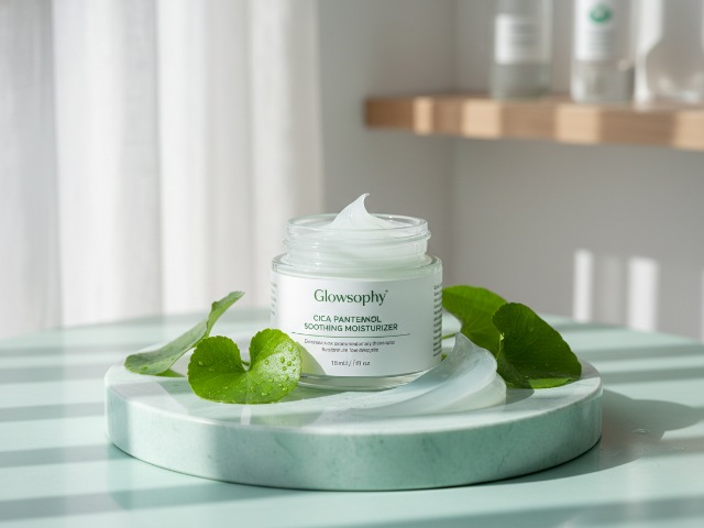 BPOM (90)NA18230111402(91)260918 Glowsophy Cica Panthenol Soothing Moisturizer