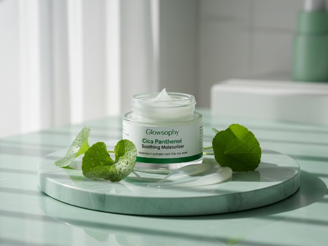 BPOM (90)NA18230111402(91)260918 Glowsophy Cica Panthenol Soothing Moisturizer