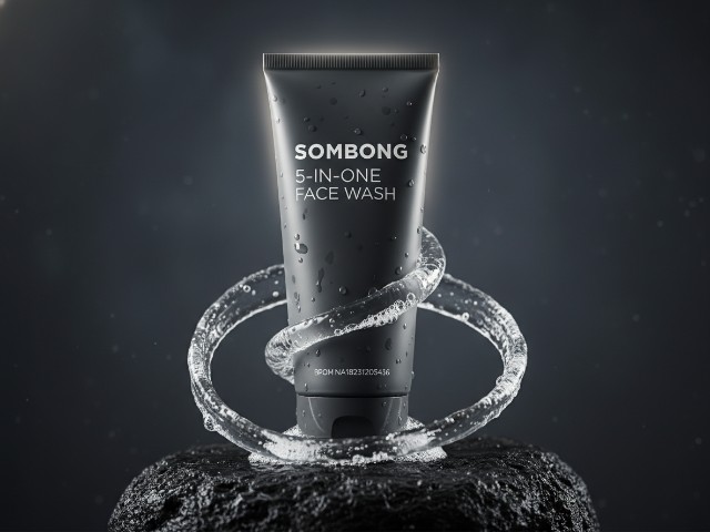 BPOM (90)NA18231205436 Sombong 5-In-One Face Wash