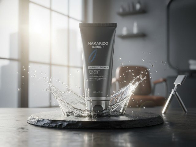 Bpom (90)NA18241208273 Makarizo Barber Daily Bright Radiance Face Wash