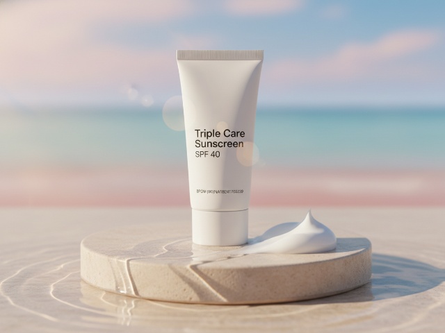 BPOM (90)NA18241703239 Triple Care Sunscreen SPF 40