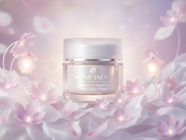 BPOM (90)NA18260103038 Home Snow Fairy Flower Vanishing Cream
