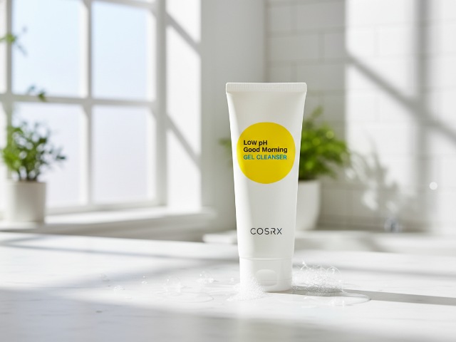 BPOM (90)NA26181202986(91)210415 COSRX Low pH Good Morning Gel Cleanser