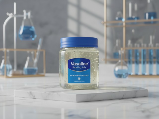 Cek BPOM (90)NA49230100070 Vaseline Repairing Jelly 1 BPOM (90)NA49230100070 Vaseline Repairing Jelly