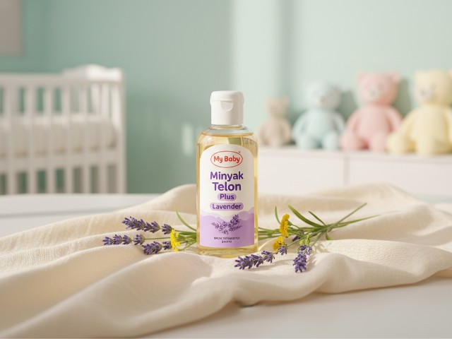 BPOM (90)TR192637181(91)241218 My Baby Minyak Telon Plus Lavender