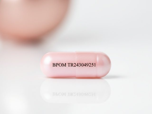 Bpom (90)TR243049251 Glawfyskin L-Pink Capsule