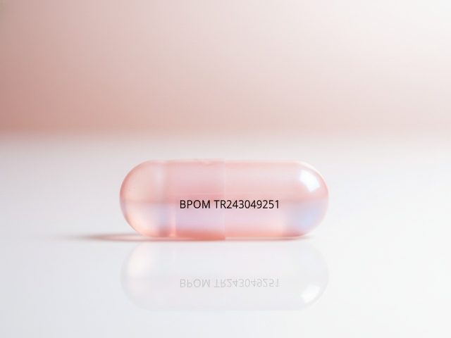 Bpom (90)TR243049251 Glawfyskin L-Pink Capsule 